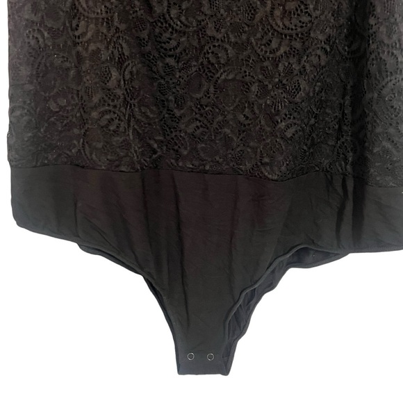 Torrid Black Lace Bodysuit 5x - Picture 10 of 15
